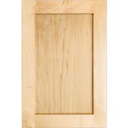 Our Shaker Cabinet Door is available in all 14 wood types we offer.